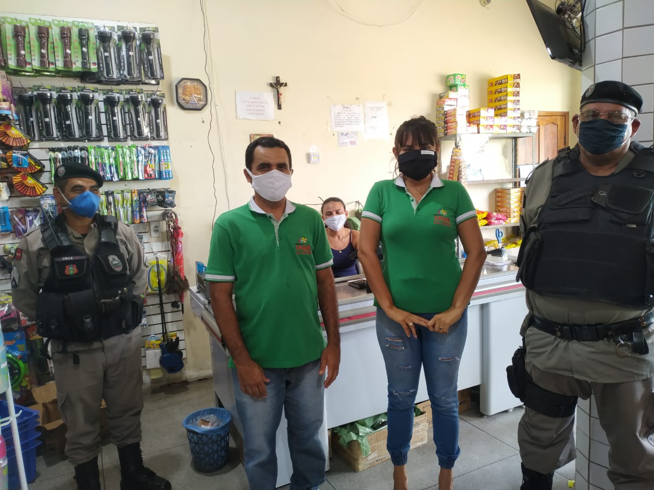 Você está visualizando atualmente Secretaria de Saúde de Mato Grosso realiza Movimento Sanitário com apoio da Polícia Militar