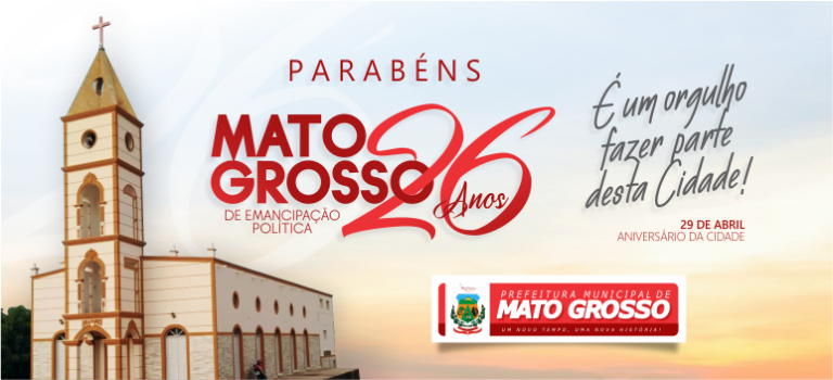 Leia mais sobre o artigo Mato Grosso festeja 26 anos de emancipação política
