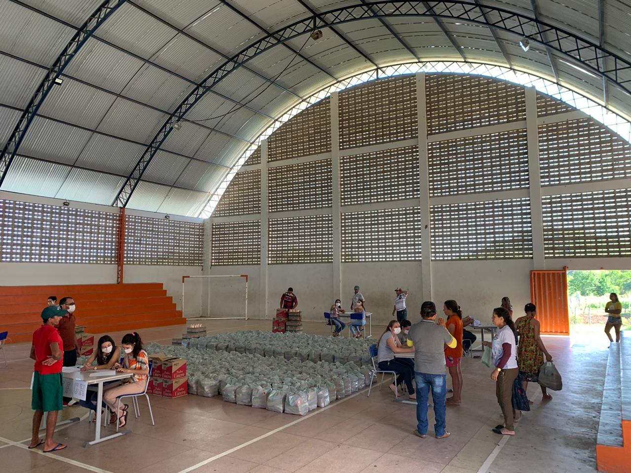 Você está visualizando atualmente Prefeitura de Mato Grosso entrega 1.000 cestas básicas a famílias carentes do município
