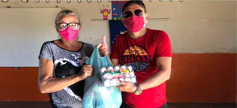 Leia mais sobre o artigo Secretaria de Educação de Mato Grosso entrega cestas básicas a alunos da rede municipal de Ensino